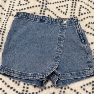 Wild Fable Denim Blue Skorts